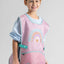 Grembiule per bambini Pink Rainbow