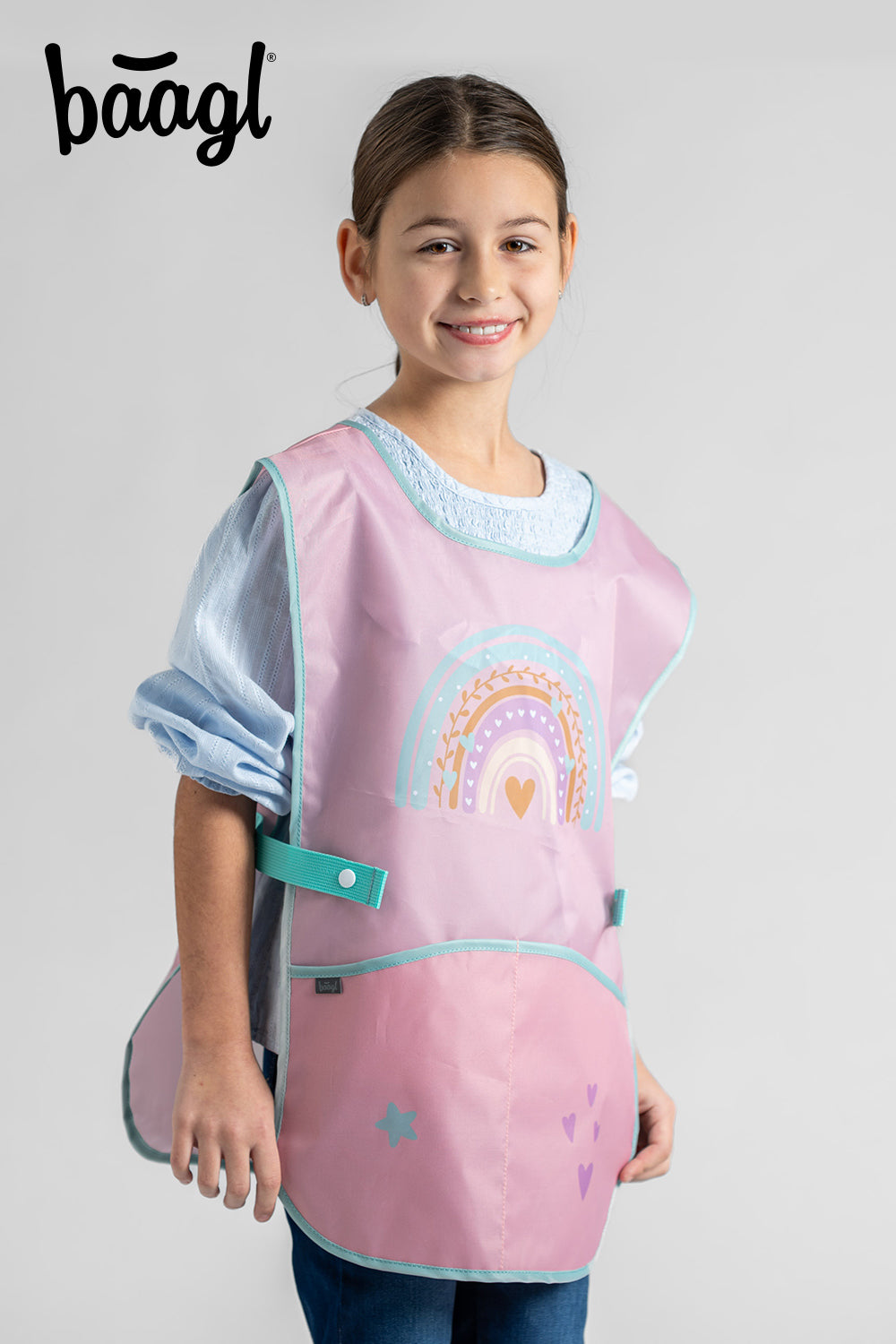Grembiule per bambini Pink Rainbow