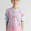 Grembiule per bambini Pink Rainbow