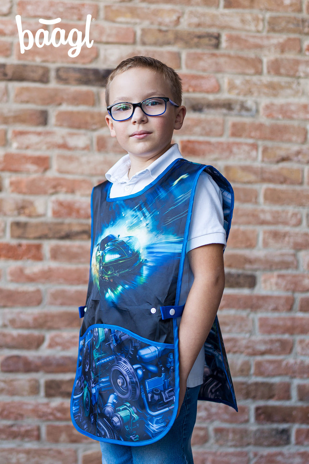 Grembiule per bambini Auto da corsa