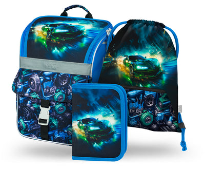 Set scolastico Zippy Auto da corsa