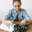 Astuccio per studenti Verde