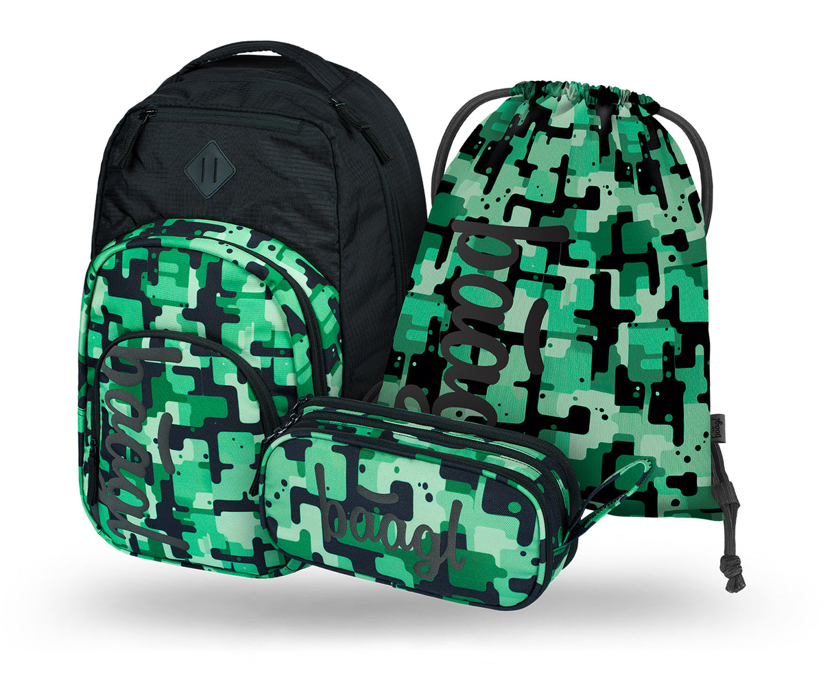 Set scolastico Coolmate Verde
