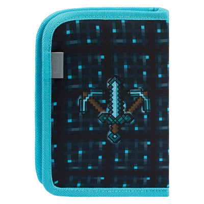 Astuccio a uno scomparto Minecraft Blue Axe
