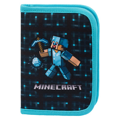 Astuccio a uno scomparto Minecraft Blue Axe