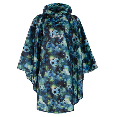 Poncho antipioggia da esterno Football taglia S (110 -130 cm)