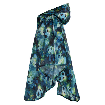 Poncho antipioggia da esterno Football taglia XS (90 -110 cm)