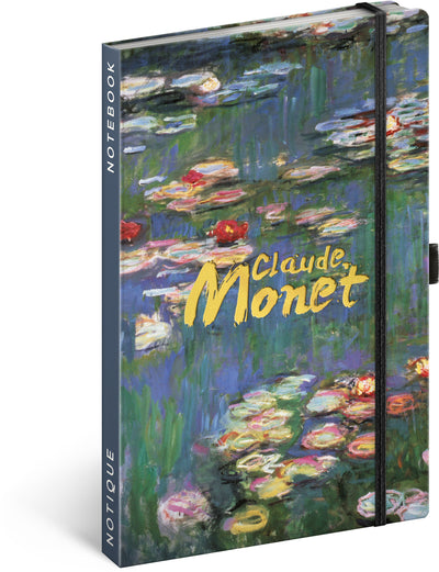Quaderno Claude Monet, a righe, 13 × 21 cm