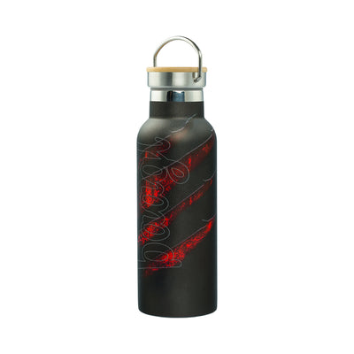 Borraccia termica con coperchio in bambù Volcano, 500 ml