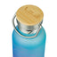 Borraccia termica con coperchio in bambù Gradient blue-purple, 500 ml