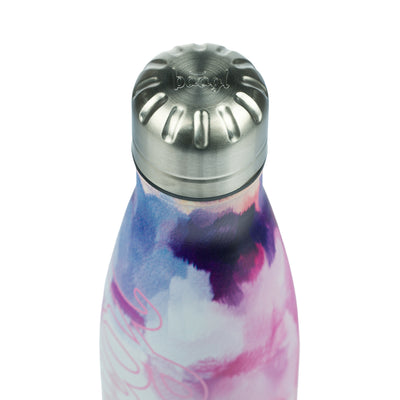 Borraccia termica con coperchio in metallo Painting, 500 ml
