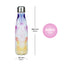 Borraccia termica con coperchio in metallo Painting, 500 ml