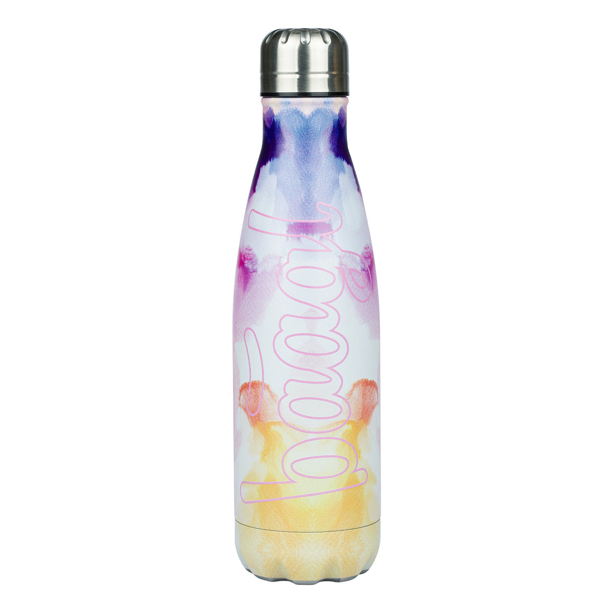 Borraccia termica con coperchio in metallo Painting, 500 ml
