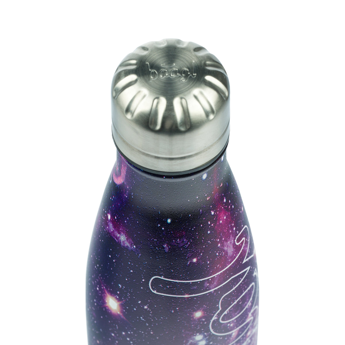 Borraccia termica con coperchio in metallo Galaxy, 500 ml