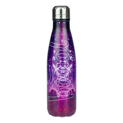Borraccia termica con coperchio in metallo Galaxy, 500 ml