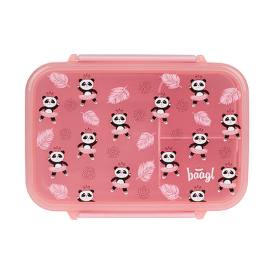 Portapranzo con scomparti Panda