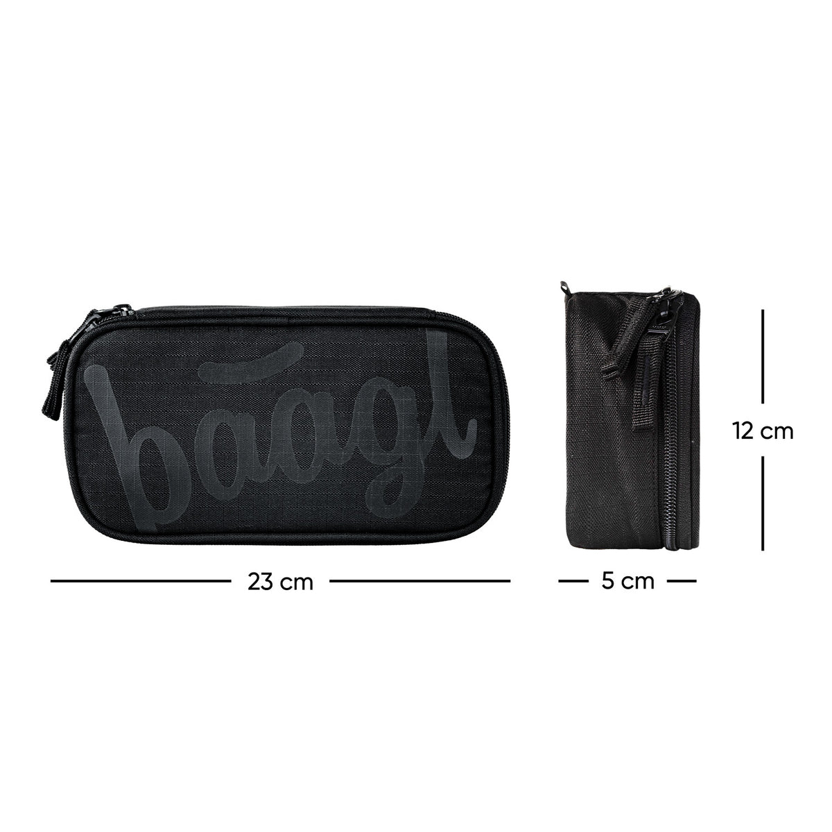 Astuccio scolastico Uni nero