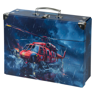 Astuccio pieghevole per materiale scolastico Rescuers