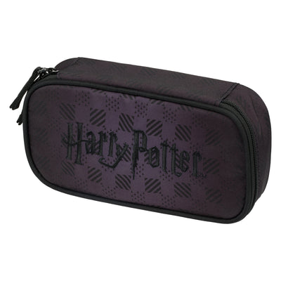 Astuccio scolastico Harry Potter Hogwarts Nero