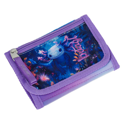 Portafoglio per bambini Axolotl