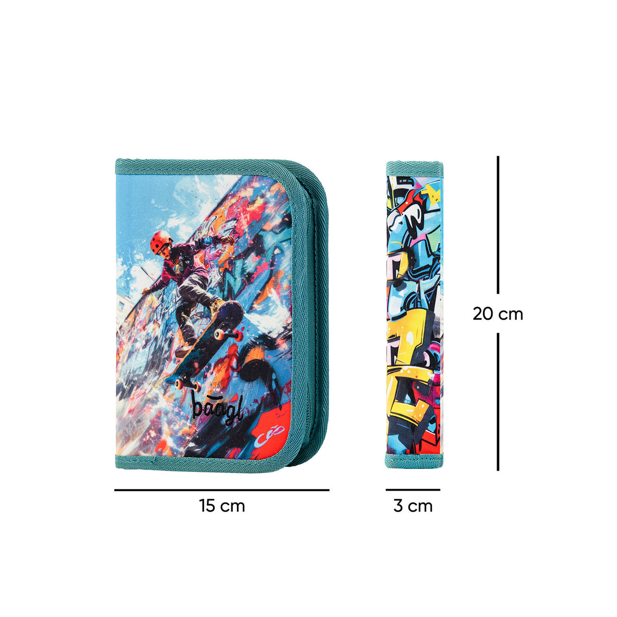 Astuccio a uno scomparto Skatepark