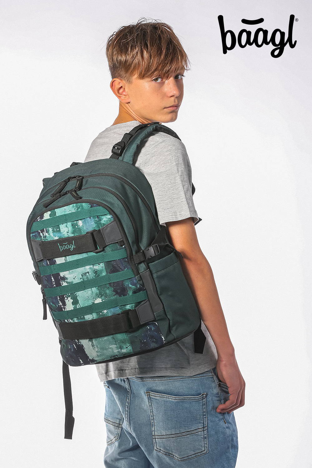 Zaino scolastico Skate Forest