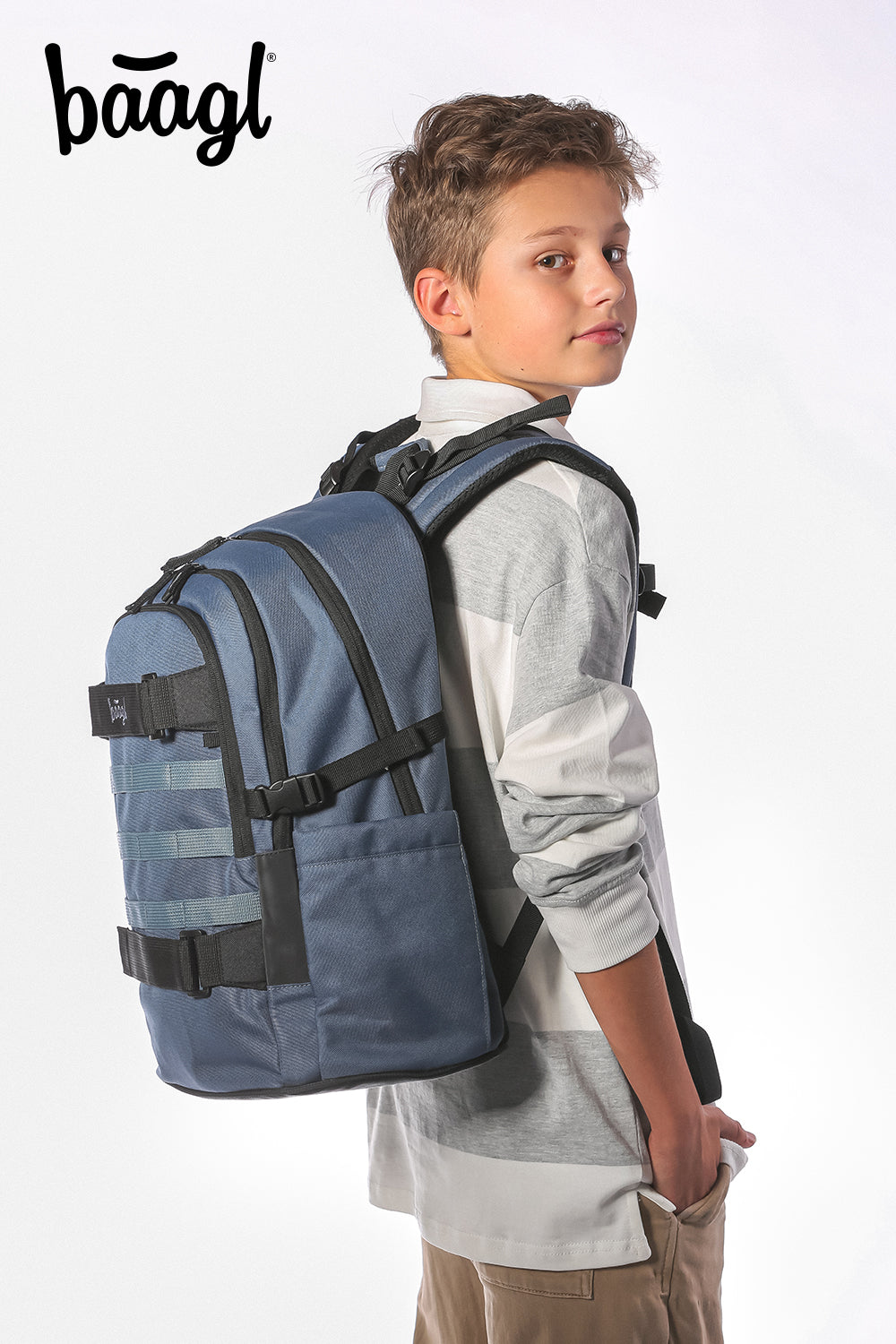 Zaino scolastico Skate Dust Blue