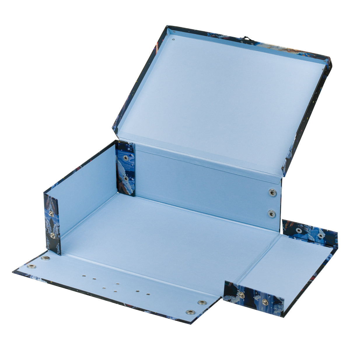 Astuccio pieghevole per materiale scolastico Pixel Space