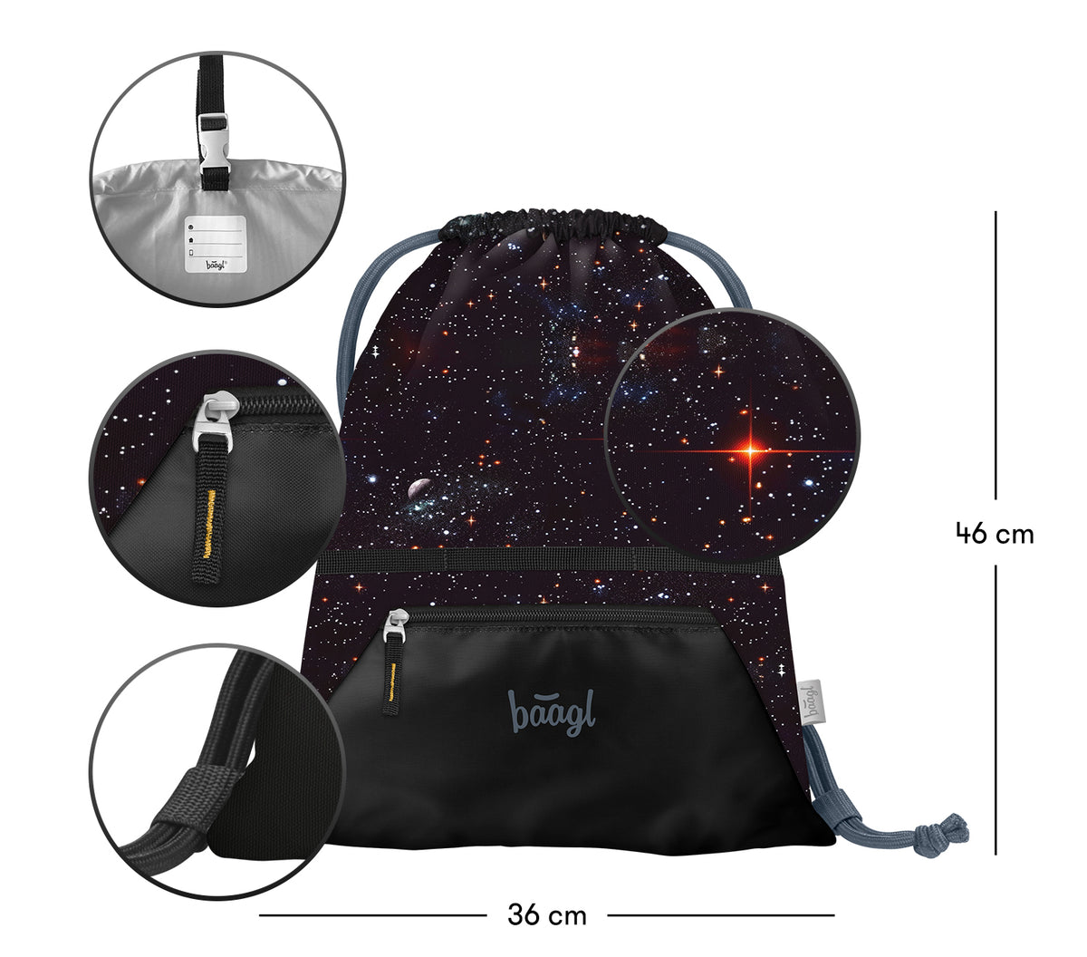Set scolastico Zippy Plus Pixel Space