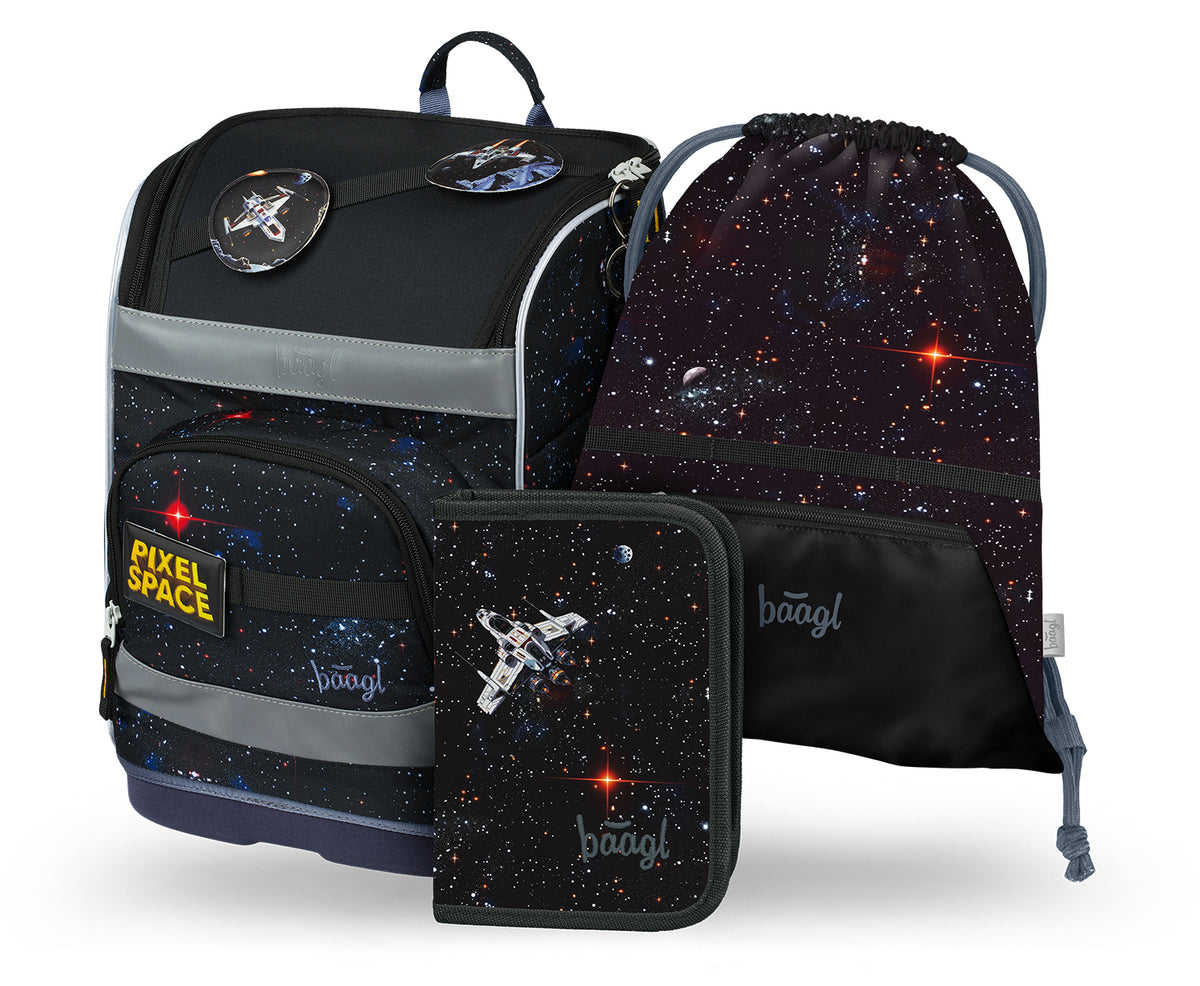 Set scolastico Zippy Plus Pixel Space