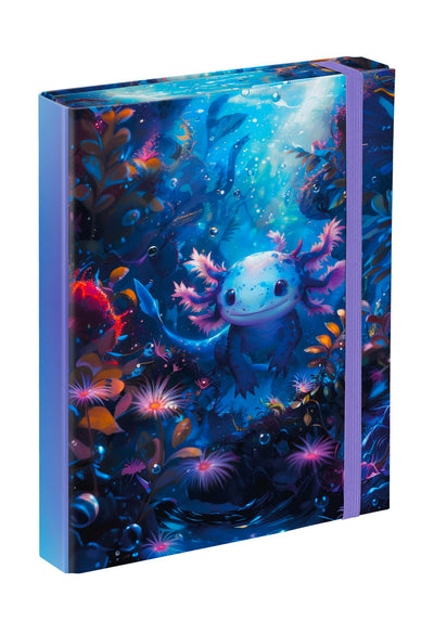 Cartellina scolastica A5 Axolotl