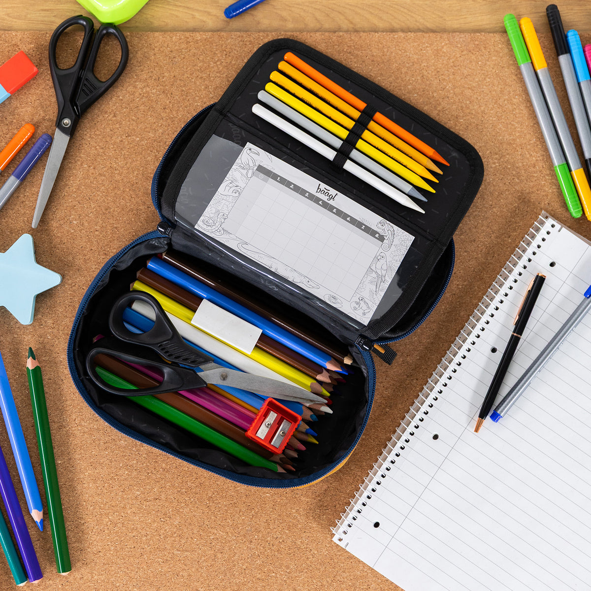 Astuccio scolastico Duo