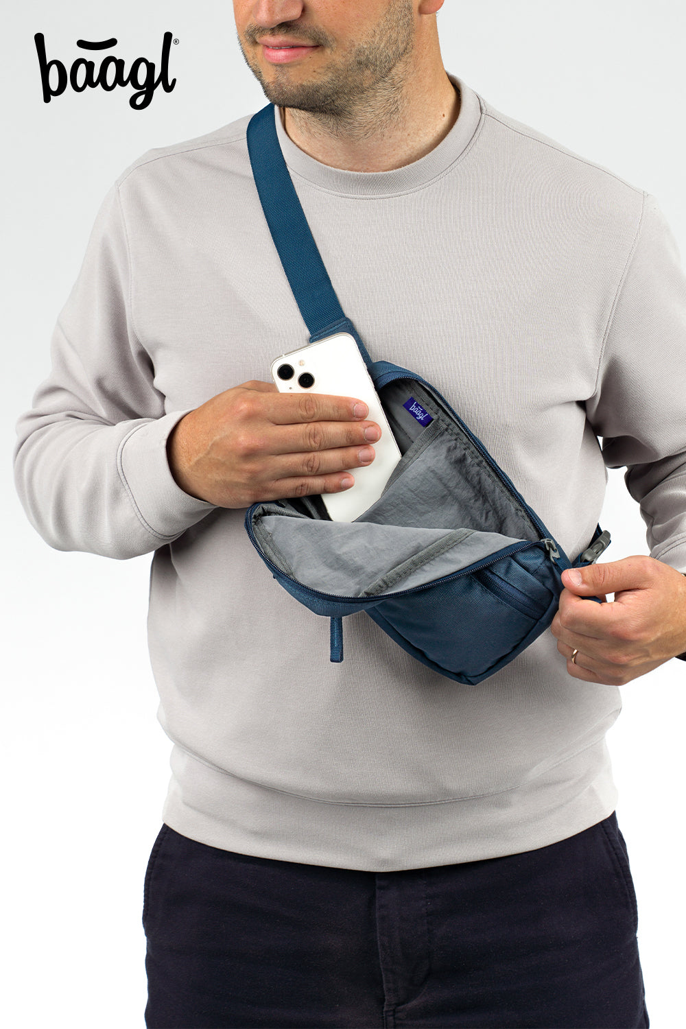 Marsupio Go Blu navy