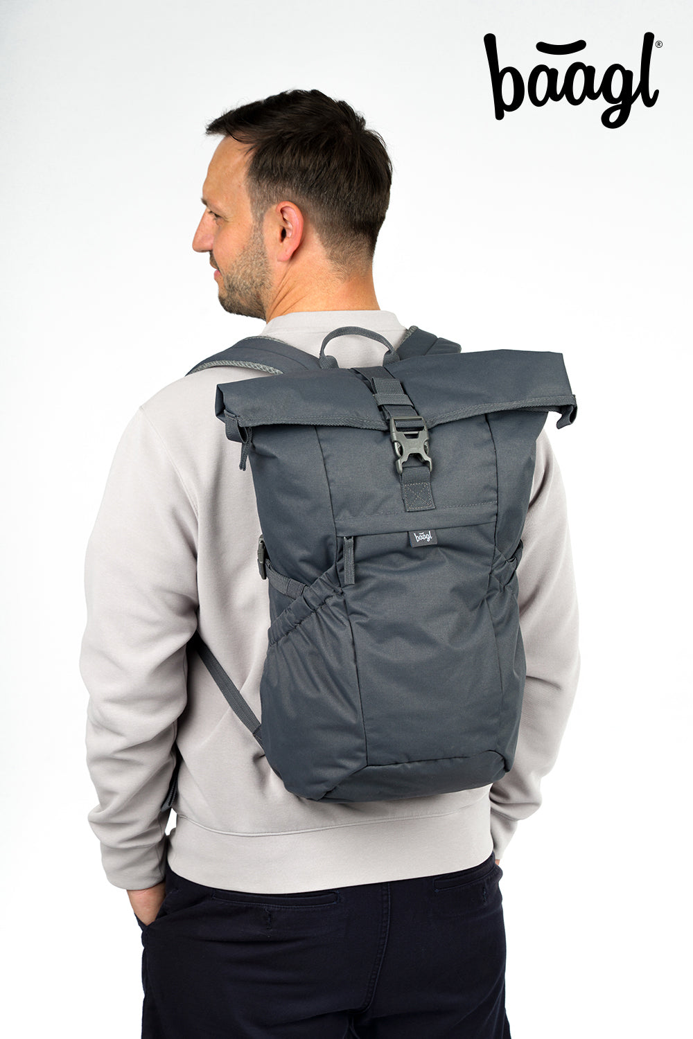 Zaino Roll Grigio