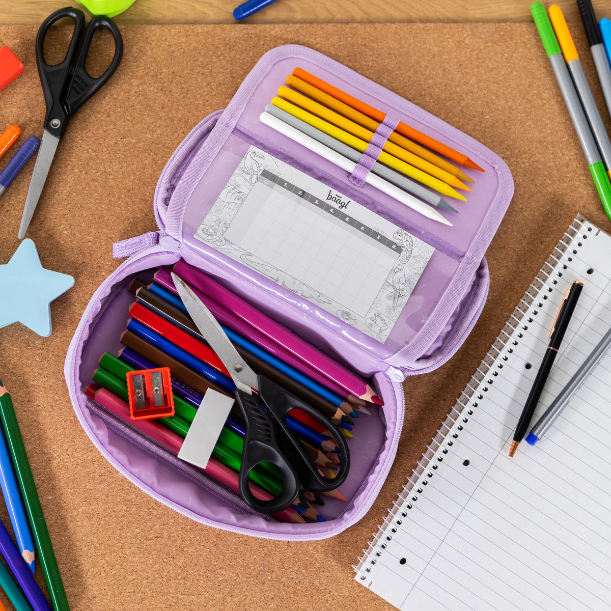 Astuccio scolastico Lavender