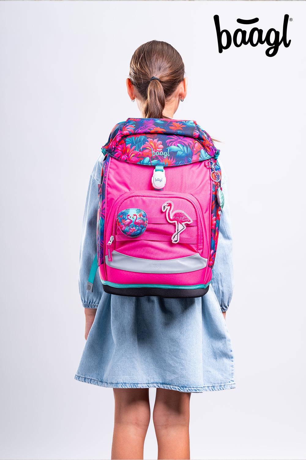 Zaino scolastico Airy Plus Flamingos
