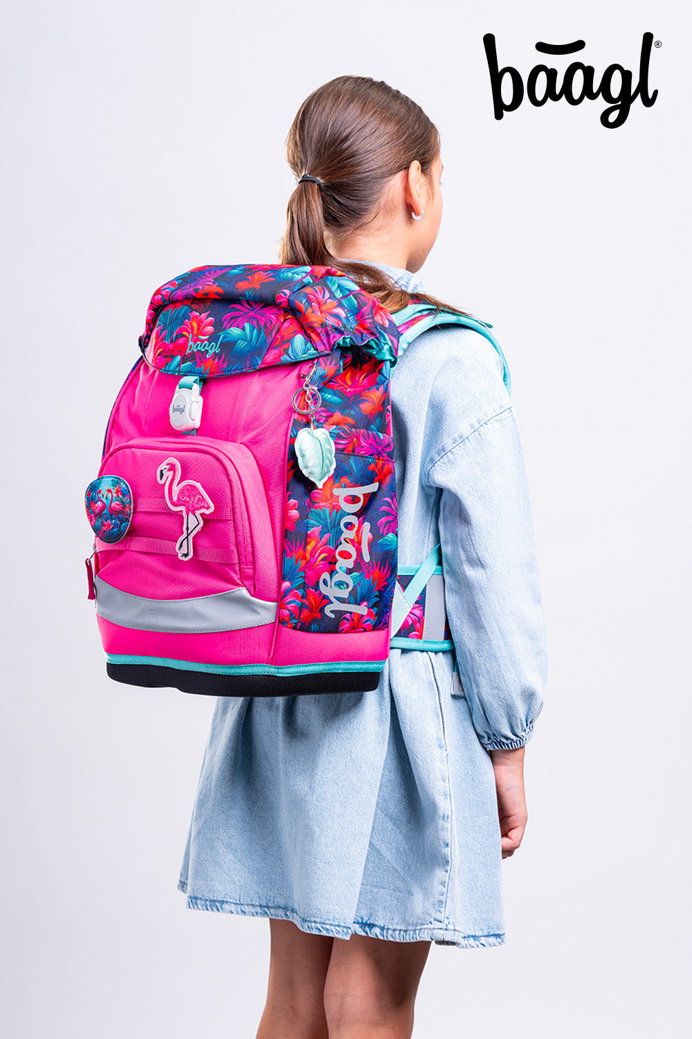 Zaino scolastico Airy Plus Flamingos