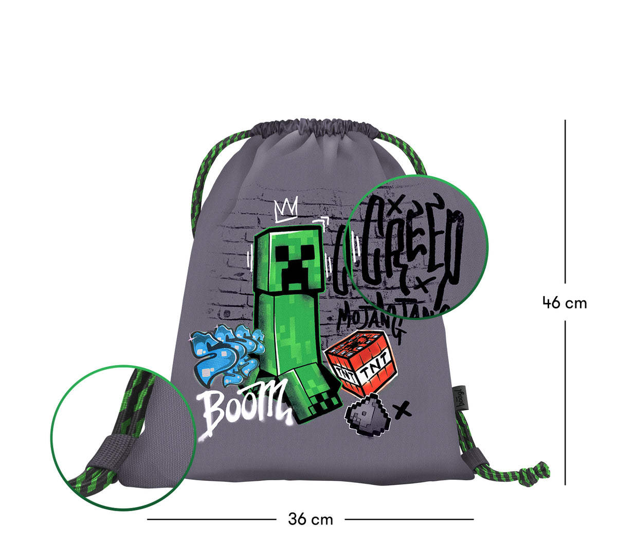 Set scolastico Skate Minecraft TNT