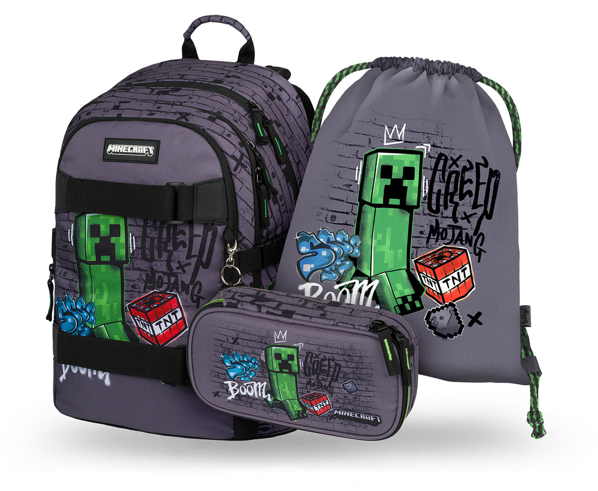 Set scolastico Skate Minecraft TNT