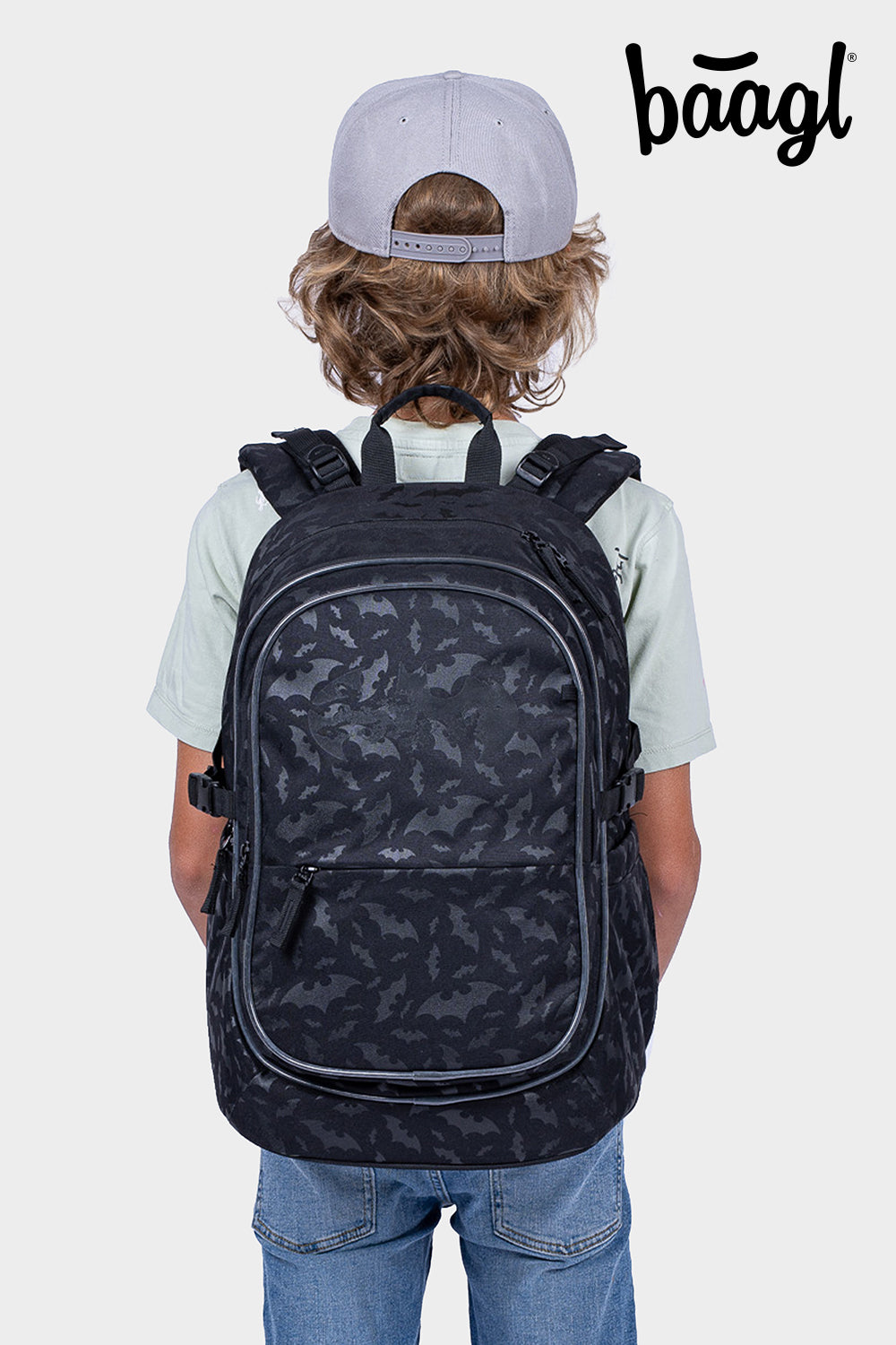 Zaino scolastico Core Batman Black