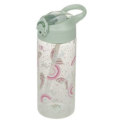 Borraccia in Tritan con cannuccia Rainbow, 500 ml