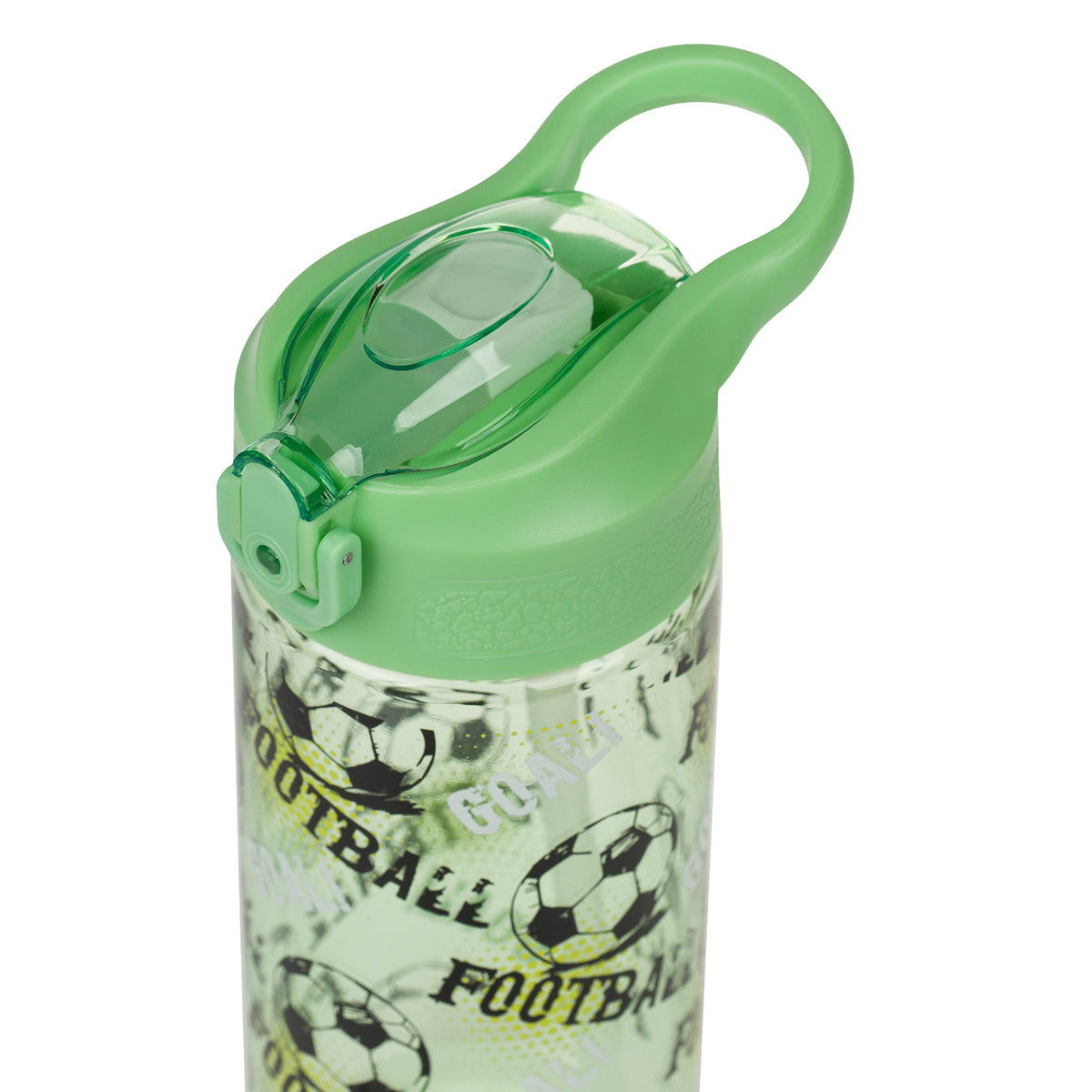 Borraccia in Tritan con cannuccia Football, 500 ml