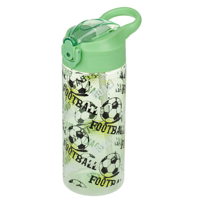 Borraccia in Tritan con cannuccia Football, 500 ml