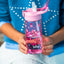 Borraccia in Tritan con cannuccia Paws, 500 ml