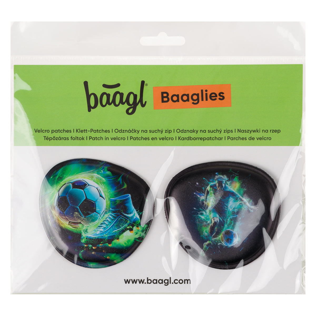 Patch Baaglies 2 pz. Football