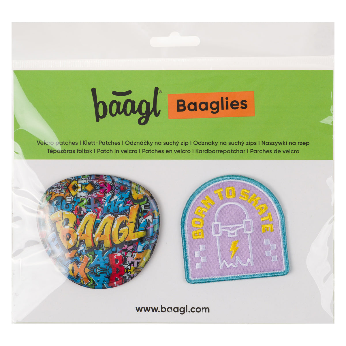 Patch Baaglies 2 pz. Skate Park Wall