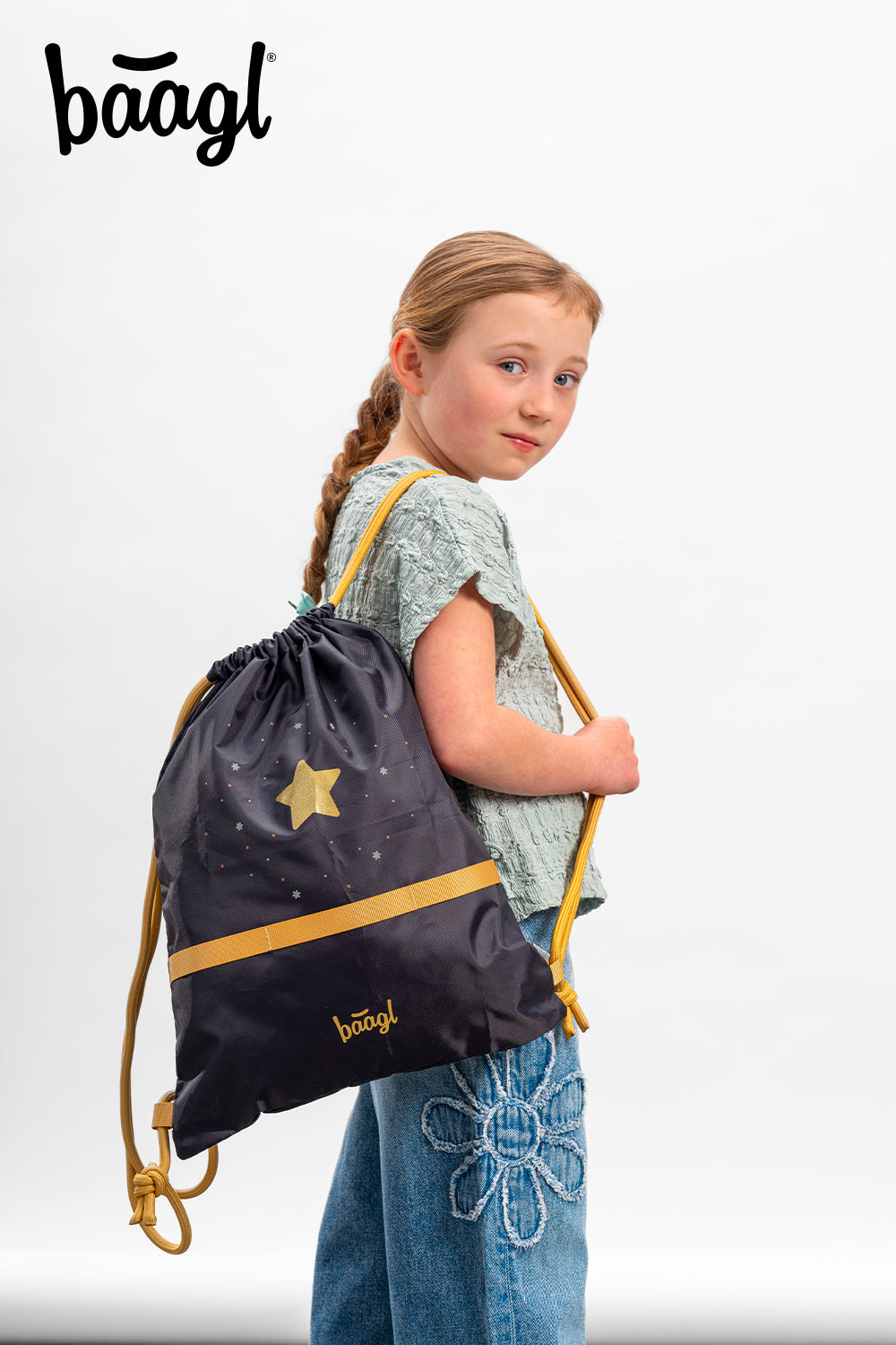 Sacca da ginnastica Unicorn Gold
