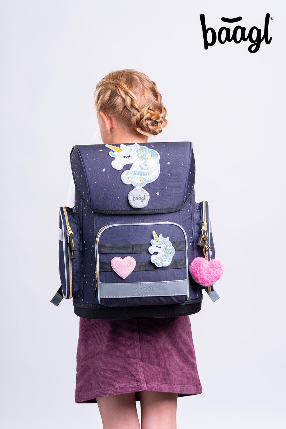 Set scolastico Ergo Unicorn Gold