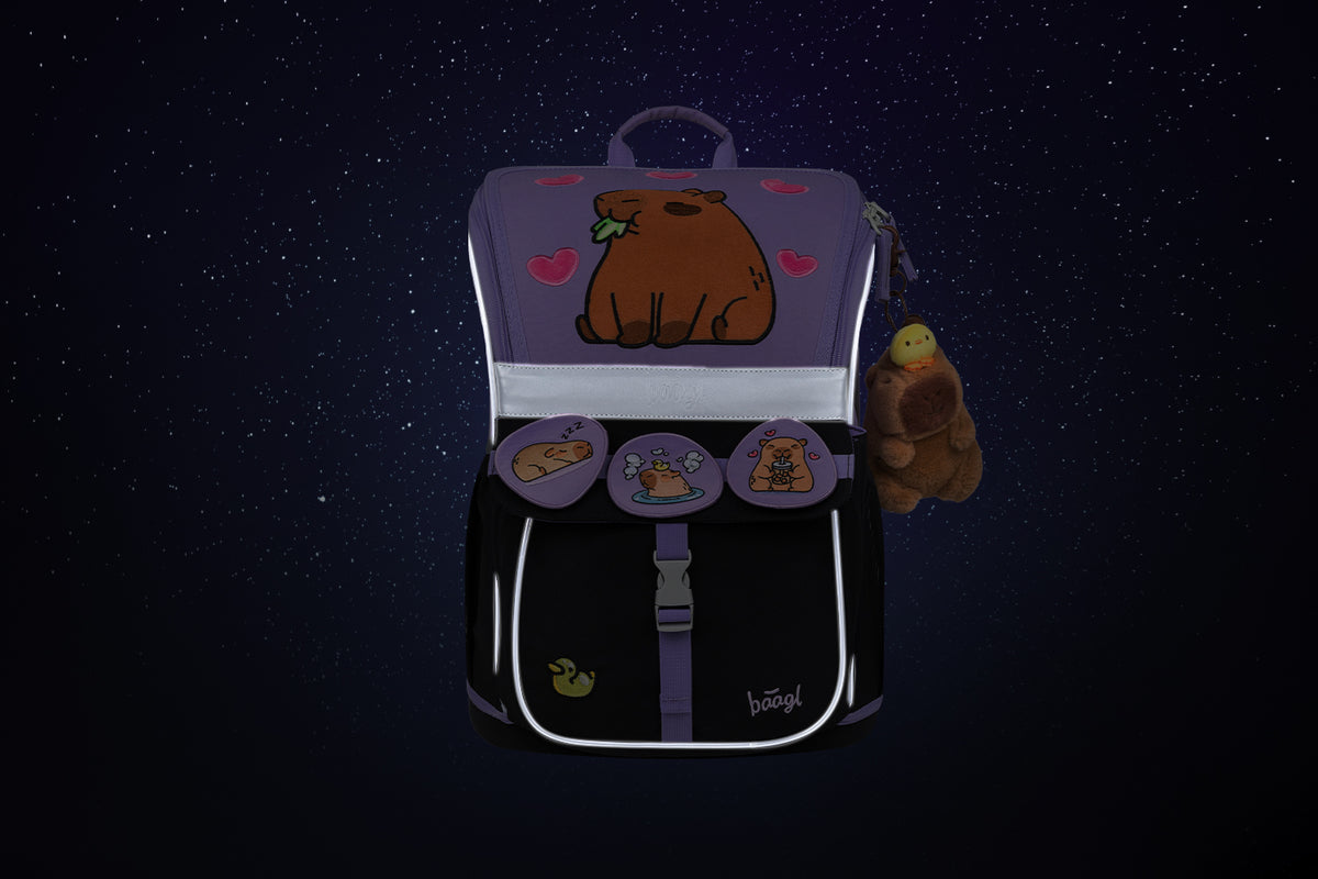 Cartella scolastica Zippy Capibara