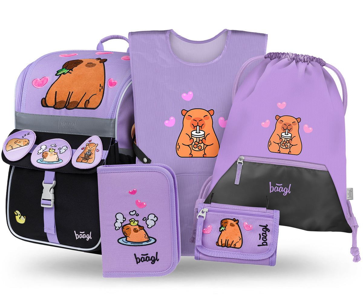 Set scolastico Zippy Capibara II